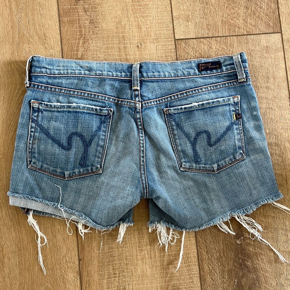 Cutoff Jean Shorts